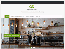 Tablet Screenshot of capitaldirectnow.com